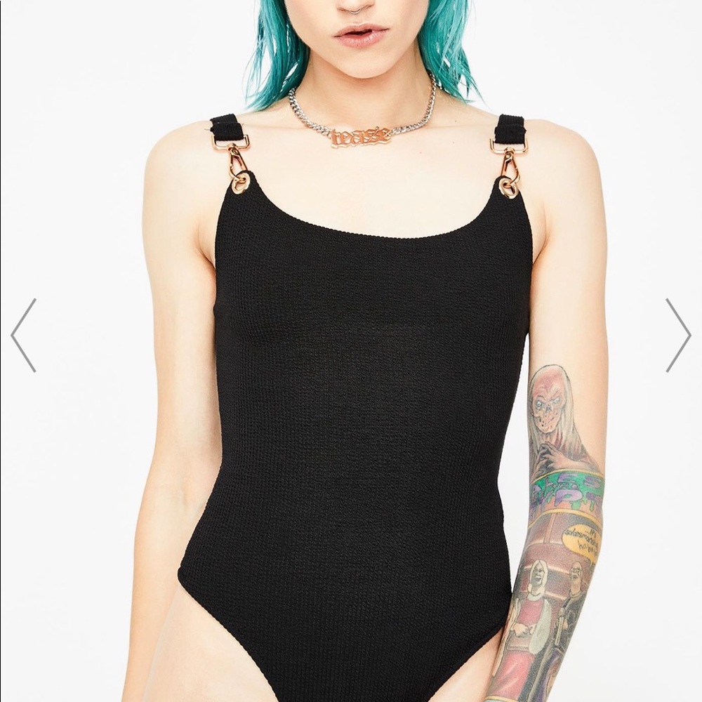 Salty black bodysuit